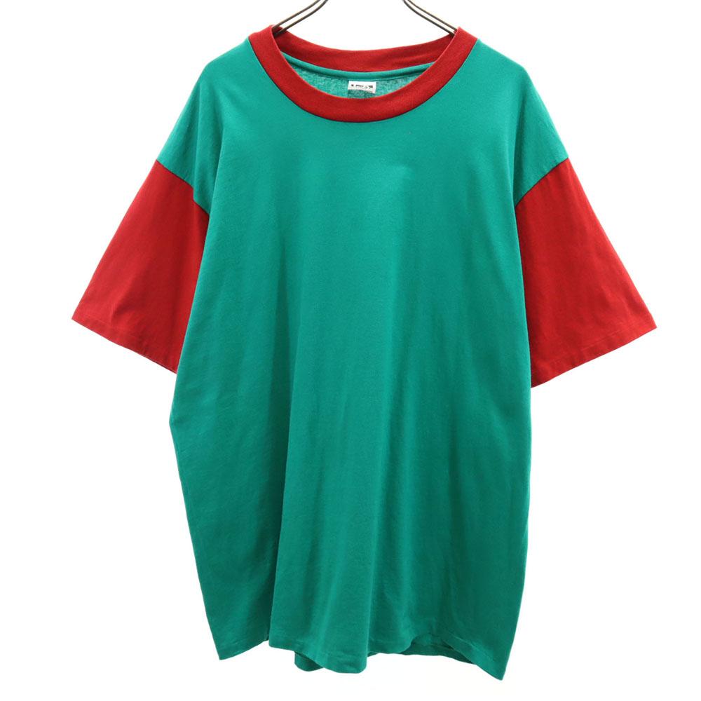 L.A.T SPORTSWEAR 90s USA made old single stitch Short sleeve By color T-shirt Men's Used