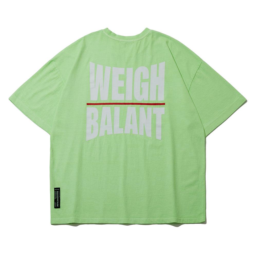 Valant Pigment Weight-In-On Issue T-Shirt - Light Green Light Green/(L) Large