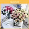 Rose Plants Simulated Wedding Hotel Restaurant Room Decoration Props Photography