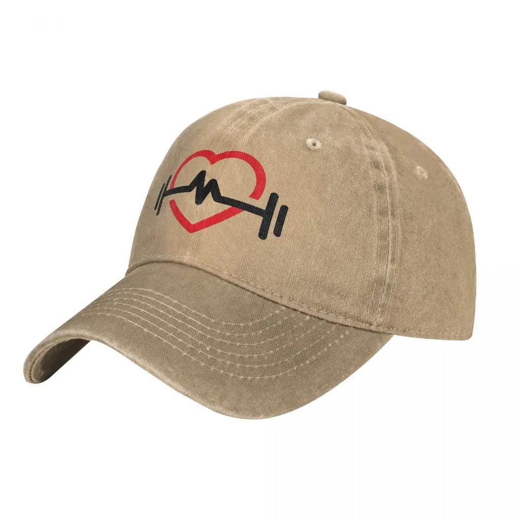 Baseball Cap Heart Cool Unisex-Teens Washed Trucker Hat Hot Sale Custom Logo Tennis Skate Cap Gift Idea