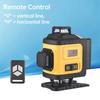 Multifunctional 4D 16 Lines Laser Level 3° Self-leveling Machine Powered By Rechargeable Lithium Battery Leveling Tools