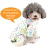 ZUNEA Dog Jumpsuit Pajamas Romper for Small Dogs Stylish and Cute Mouse Pattern Dog Wear Loungewear Sleepwear Shedding Prevention Pet Clothes Dog
