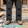 Self-Supporting Crawler Climber Knee Pads Light Weight Work Kneepads for Attic Crawling Serviceable Cushion Protection