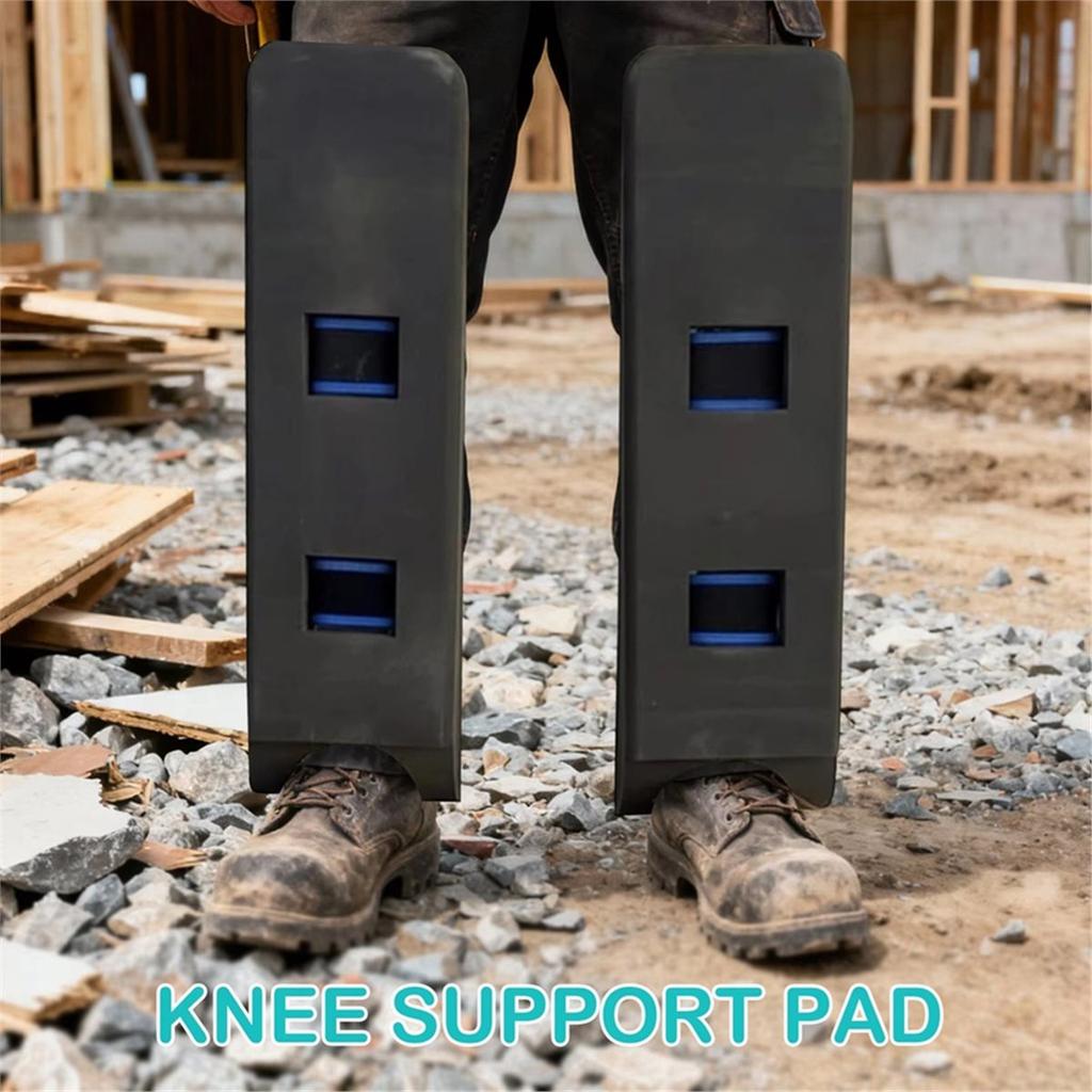 Self-Supporting Crawler Climber Knee Pads Light Weight Work Kneepads for Attic Crawling Serviceable Cushion Protection
