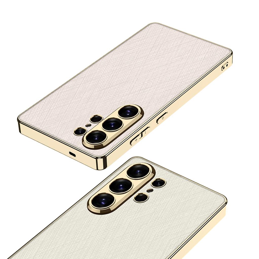 GKK For Samsung Galaxy S26 Ultra Case Electroplated PC + PU + TPU Phone Back Cover