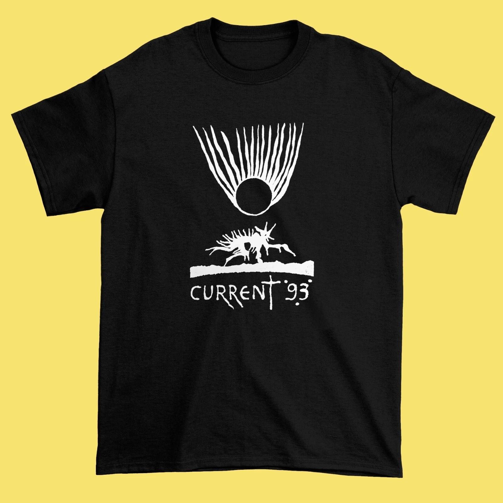 RARE Current 93 band Black Cotton Gift For Fans All size T-shirt BL1758 S