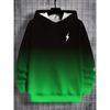 Men's Gradual Change Fashion Sweatshirt Casual Loose Hoodie Versatile Hoodies Sweatshirts Men’s