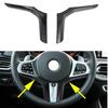 Steering Wheel Trim Molding Carbon Fiber Accessories For BMW M Sport X3 X5 X6 X7