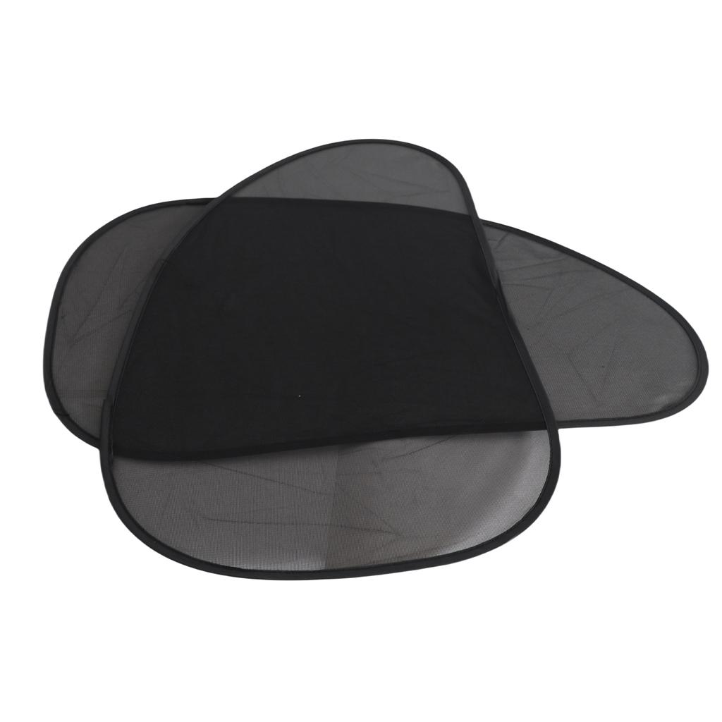 1 Pair Car Side Window Sunshade Sun Keep Interior Cool Blocking Breathable Car Side Window Screen