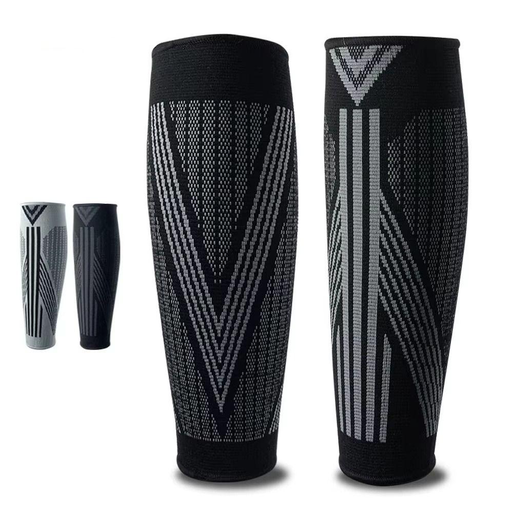 Footless Calf Compression Sleeves Breathable Leg Sleeve Brace Compression Socks Men Women
