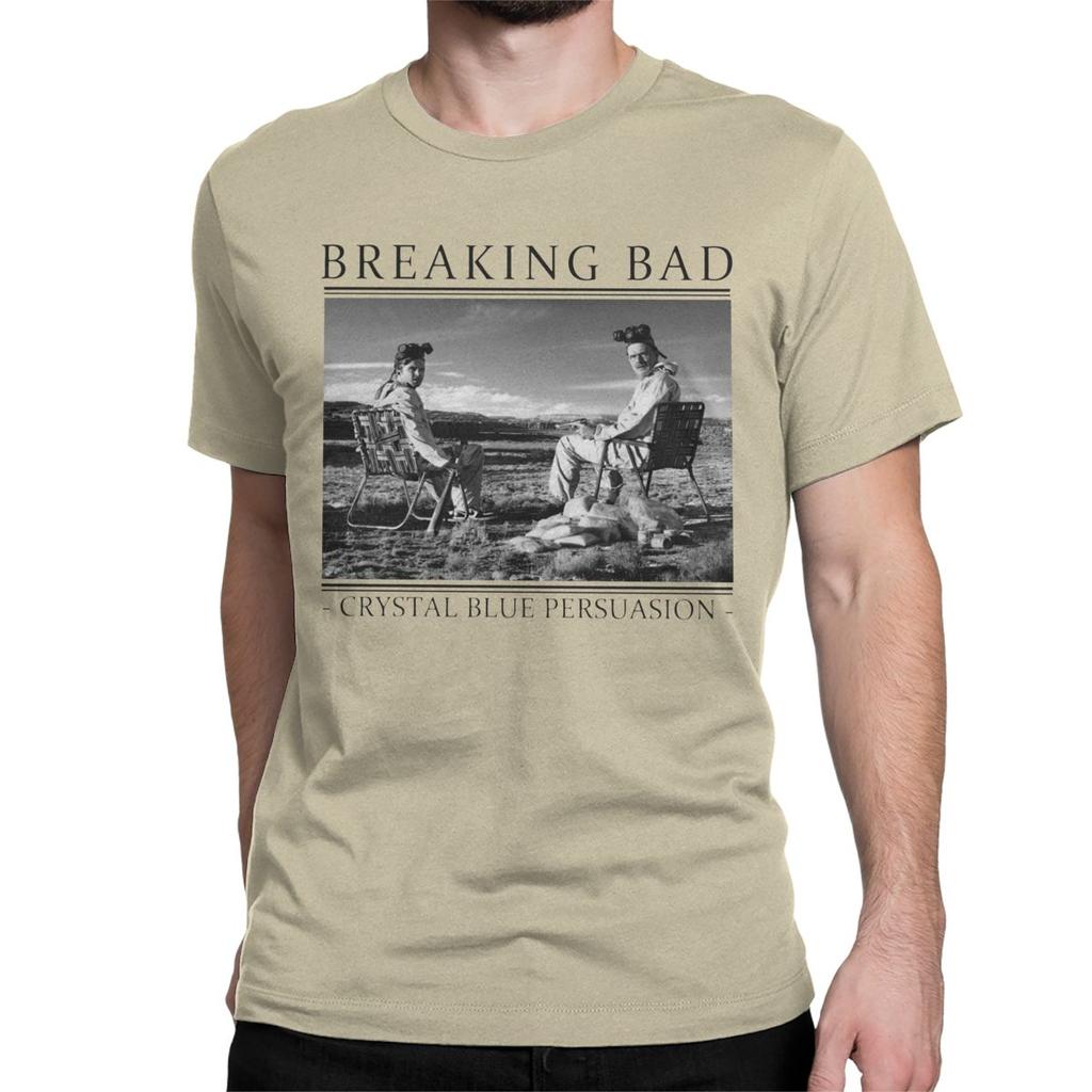 Break-Bad Crystal Blue Persuasion Men Women T Shirt Walter White Jesse Pinkman Unique Tees T-Shirts 100% Cotton Gift Idea Top