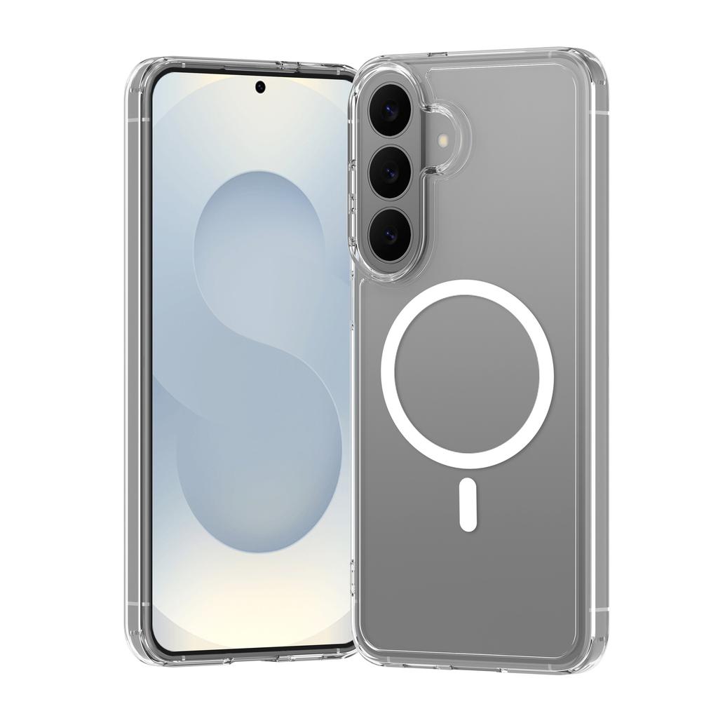 Preferably suitable for Samsung s25ultra transparent magnetic mobile phone case S26ULTRA Bayer anti-yellow and anti-drop