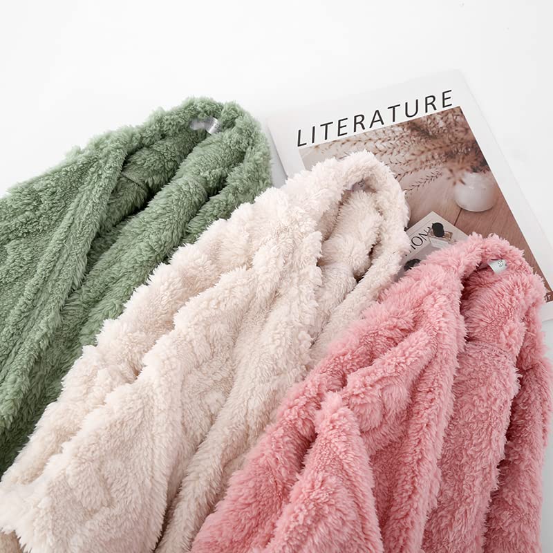 Yume Pajama Fluffy Boa Warm and Cute Loungewear for Fall and Perfect for Cold Weather Protection Women's Cardigan, Winter, (XL, Beige)