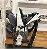 Lulu Japanese Casual Backpack Set: Large Capacity Schoolbag for College, Junior High Students, and Men & Women's Portable Use.