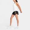 Nike Tempo Luxe Slim Fit Quick-Dry Lace-Up Three-Quarter Sports Shorts Women Shorts Black CZ2840-010