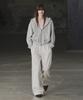 INSILENCE WOMEN Color Block Sweatpants Ash Beige