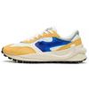 New LiNing Square Low Top Sports Casual Shoes Men's Yellow White Blue AGCS107-4