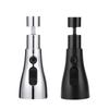 3 In1 Kitchen Pull Out Faucet Sprayer Nozzle ABS Durable Water Saving Shower Spray Head Bathroom Basin Sink Tap Replacement New