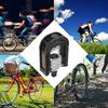 1Pair Aluminum Alloy Mountain Bike Pedals Labor-saving With Safety Reflective Sheet Folding Pedal Bike Cycling Replacement Parts