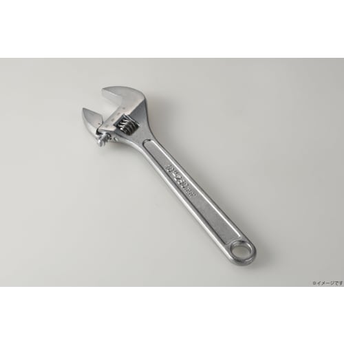 Takagi Adjustable Wrench, 250mm (Maximum Opening Width: Approx. 30mm) for Tightening Bolts and Nuts, with Measuring Tape, Adjustable, for Water Supply