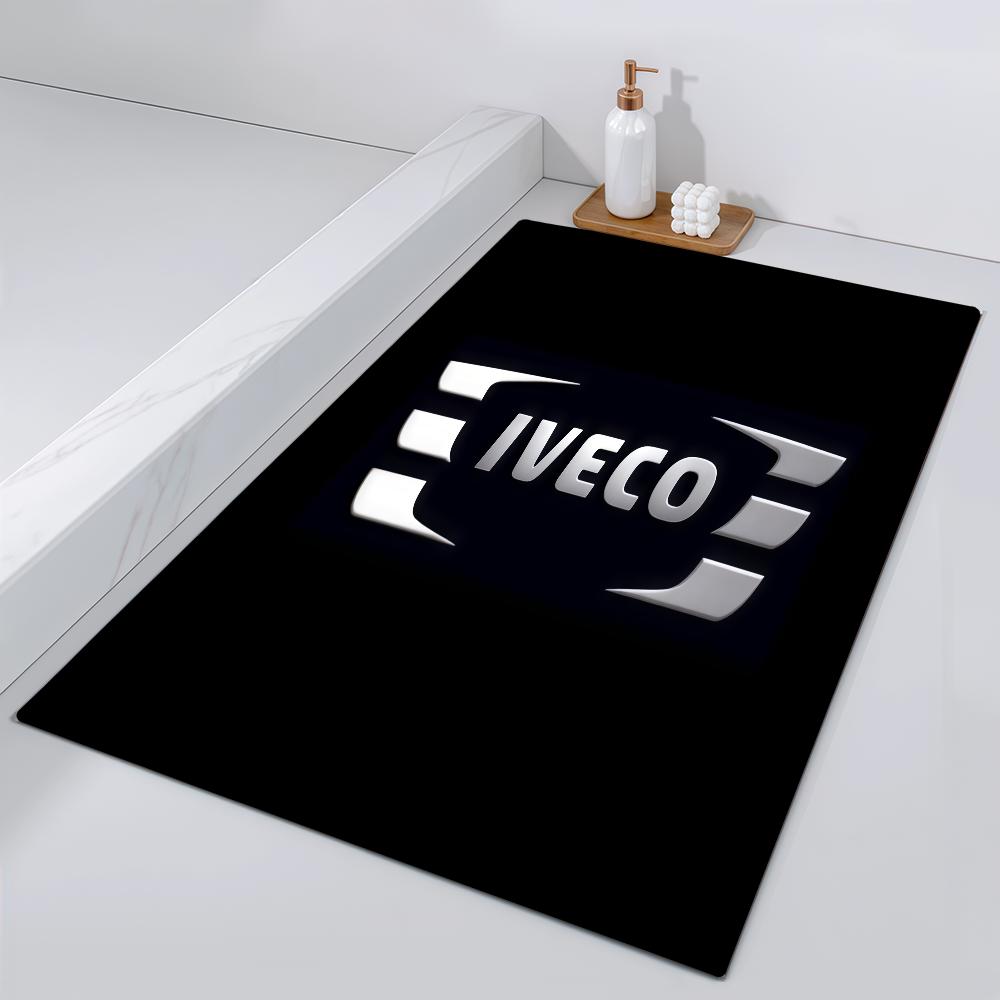 Door Mat Bedside Logo Entrance Bath Floor Decoration Corridor Door Car Mat Carpet Living Room I-Iveco Balcony