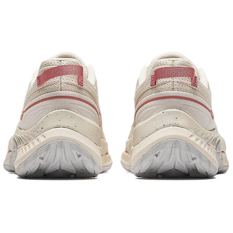 Anta Champion All-Around Non-Slip Wear-Resistant Low-Top Running Shoes Women sneaker Light-Red 122436634A-4