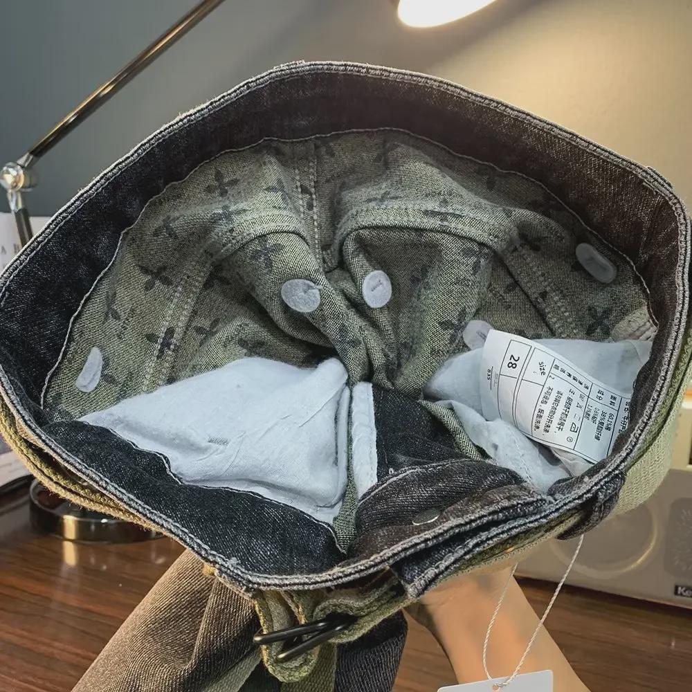 Men's Spring/Fall Trendy Brand Stretch Jeans - Loose Fit Skinny Trousers