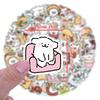 105 New Styles of Line Puppy Cartoon Graffiti Stickers Decorate Refrigerator Skateboard DIY Personalized Stickers