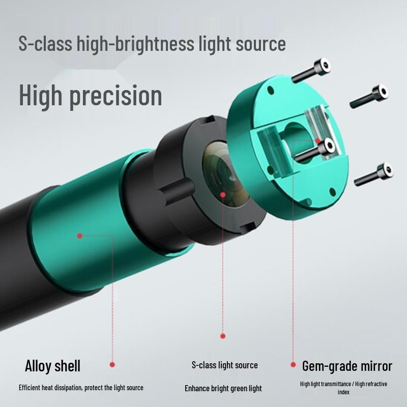 Ishii Precision Laser Level with Infrared Lines (2, 3, 5) - Automatic Leveling and High-Visibility.