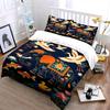 Elephants, cranes, koi fish. Bedding sets Duvet cover sets Duvet covers Pillowcases(1* Duvet Cover 2* Pillowcases without duvet insert)