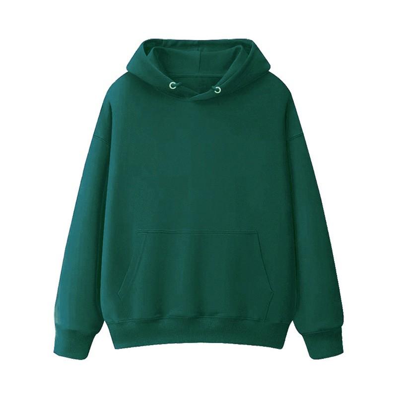 2026 Fall Winter Solid Color Hooded Sweatshirt Oversized Loose Fit Long Sleeve Pullover Women Streetwear Casual
