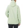 SALOMON SS25 Mountain Outdoor Breathable Waterproof Warm Hooded Jacket Women Jacket Mint-Wambo-Green C25484