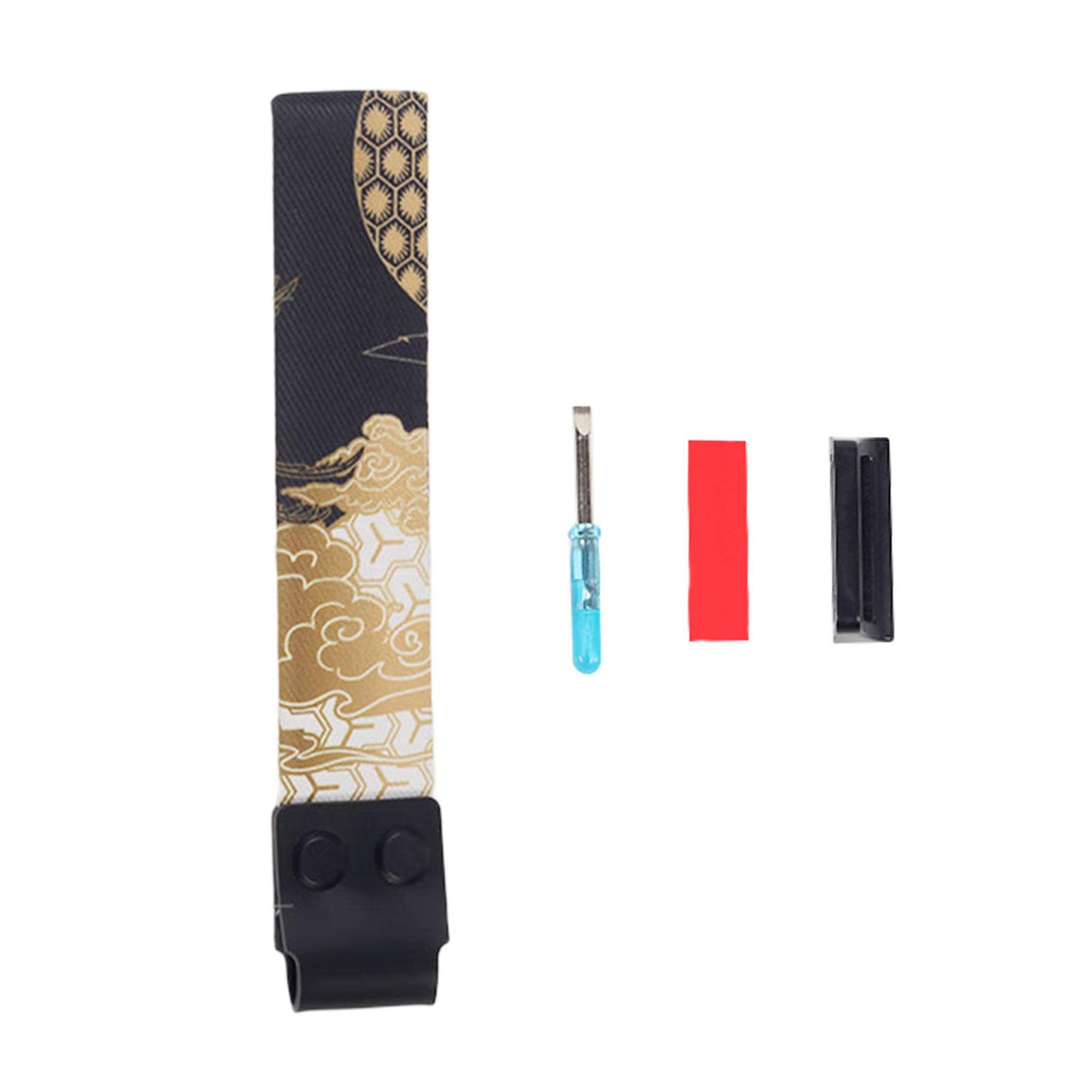 

Эргономичный тканевый ремешок для клавиатуры Клейкая лента для клавиатуры с конструкцией легкого крепления и отсоединения для удобной переноски F