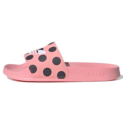 Wmns Adilette Lite Slides 'Trefoil Logo - Polka Dot Pink' Women's FU9149