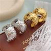 Fashionable and Exaggerated Texture Ear Loop, Retro and Casual Fashionable Earrings, C-shaped Ear Adornment