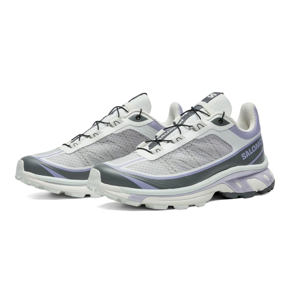 SALOMON XT-6 FT Mesh Shock Absorbing Non-Slip Durable Low-Top Sports Shoes Unisex Sneakers Galaxy-Blue Light-Ice-Green Gray 478857