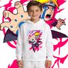 Sweat à capuche en polaire *Boruto* pour enfants – Pull chaud Automne/Hiver pour Garçons et Filles – Vêtement épais décontracté
