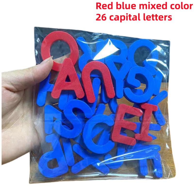 DIY Alphanumeric Refrigerator Magnet ABC Preschool Learning Toy Case for Refrigerator Blackboard Pasting