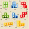 Children's Swinging Stacked High Balance Building Blocks Russian Building Block Blocks Jenga Desktop Toy