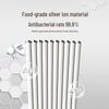 Dazzling Anti-slip Alloy Chopsticks (5 Pairs)
