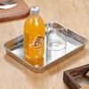 Zhìshì Stainless Steel Rectangular Serving Tray