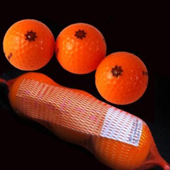 

[Entertainment Gift Set with Marker] Frozen Mandarin Golf Balls (3 pieces)