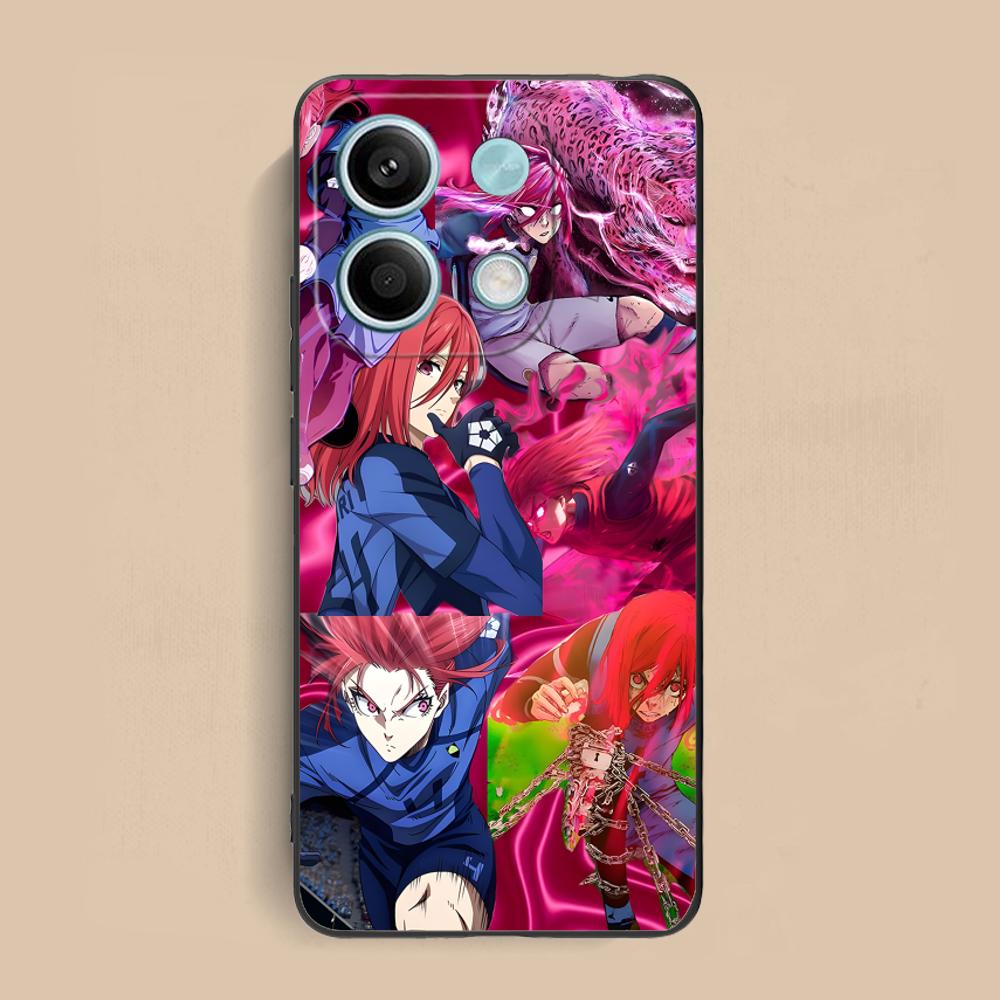 Blue Lock Chigiri Hyoma Phone Case for Xiaomi Redmi Note 14 13 12 11 S Pro Plus 4G 5G Colorful Printing Cover Cellphones Cover