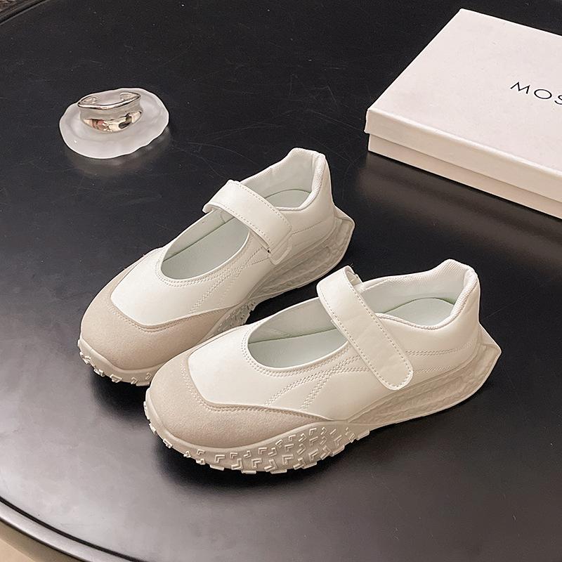 Fashion Spring Summer New Breathable Versatile Casual Board Shoes Shallow Mouth Single Shoes Daily Temperament Simple Comfortable Shoes