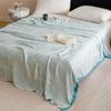 2025 New Smooth Bamboo Fiber Jacquard Multifunctional Double-layer Gauze Cold Blanket Towel Quilt