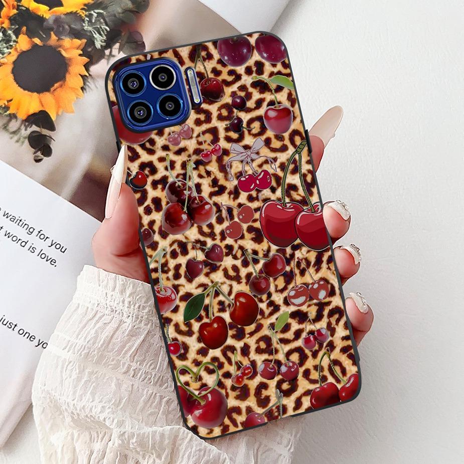 For Motorola Moto One 5G Case Luxury Fashion Painted Cover 6.7'' Soft TPU Phone Case For Motorola One MotoOne 5G Back Cover Bags