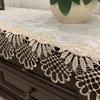 Table Cloth Rectangle Europe Coffee Embroidered Lace Tv Cabinet Shopbox Table Cover Tablecloth Fabric Long Strip Dust Cover