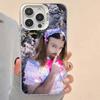 Spoof Bearded Man Loli Outfit Phone Case For iPhone 17 16 15 14 13 12 11 XS XR X Pro Max Plus Colored Silver Plated Cover