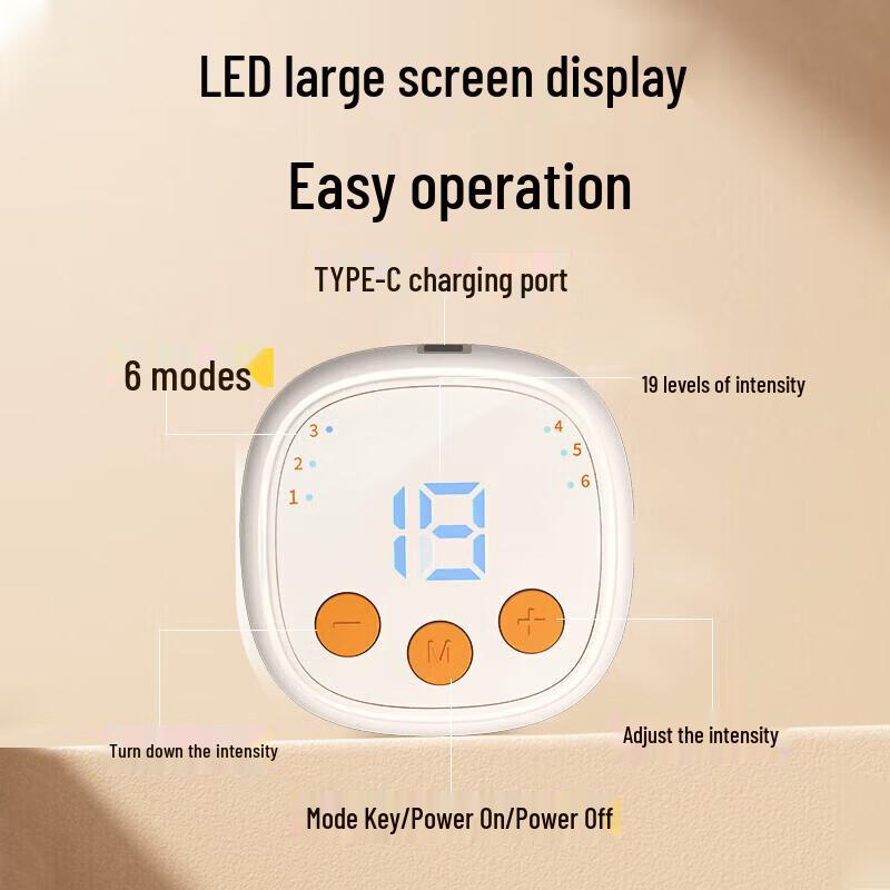 HEZHENG EMS Pulse Massager CN plug (adapter included)