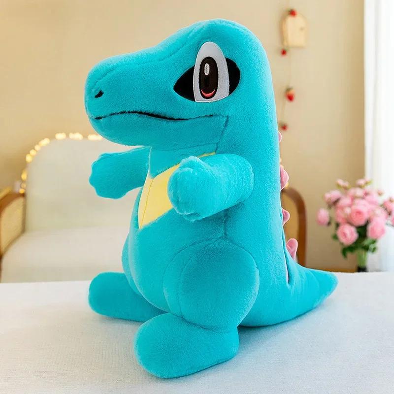 Hot 30-60cm Pokemon Totodile Plush Toys Dolls Pillow Kawaii Anime Plushie Soft Toys Stuffed Animals Doll Birthday Gift for Kids